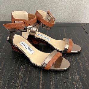 Jimmy Choo wedge sandals